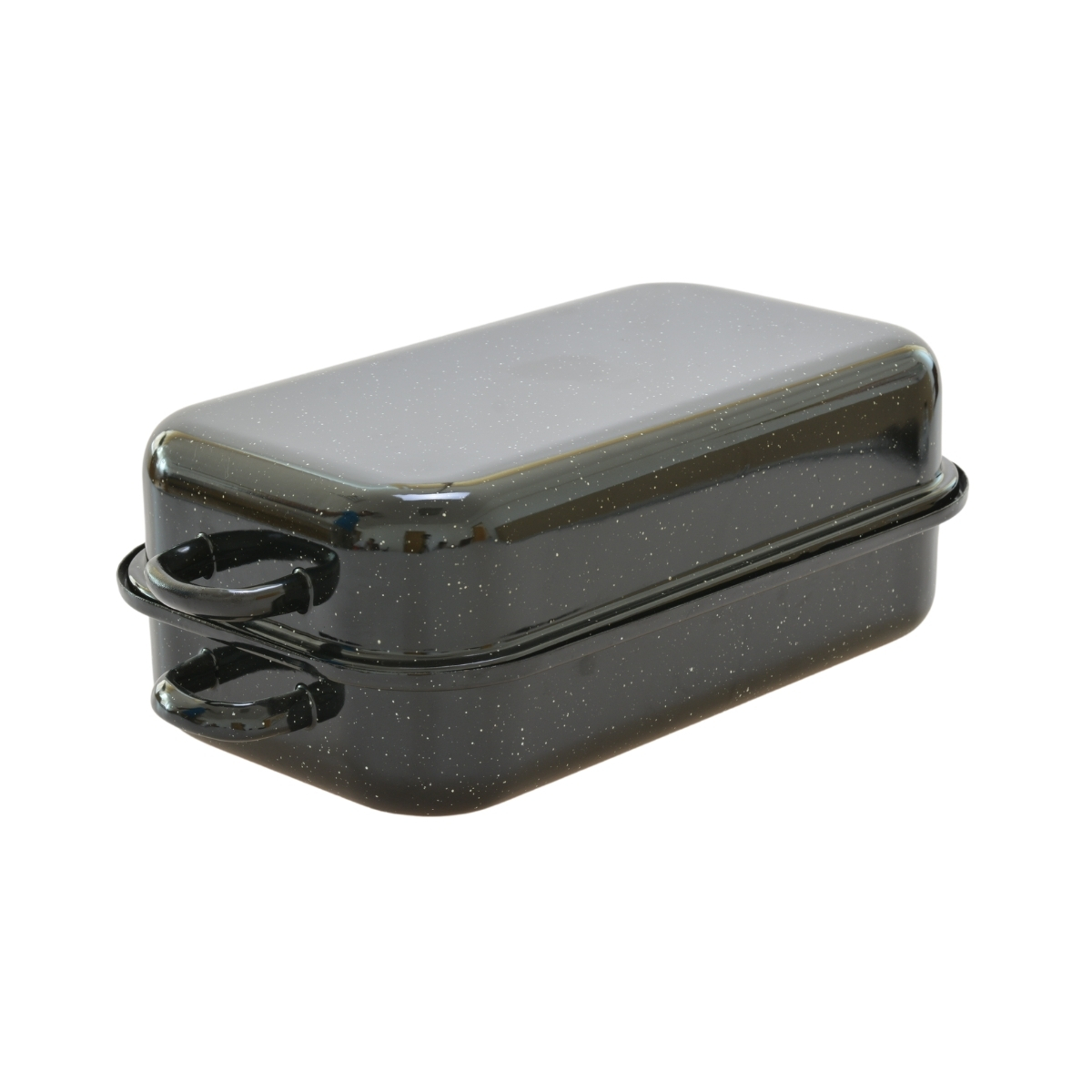 Tavă rectangulară cu torți si capac